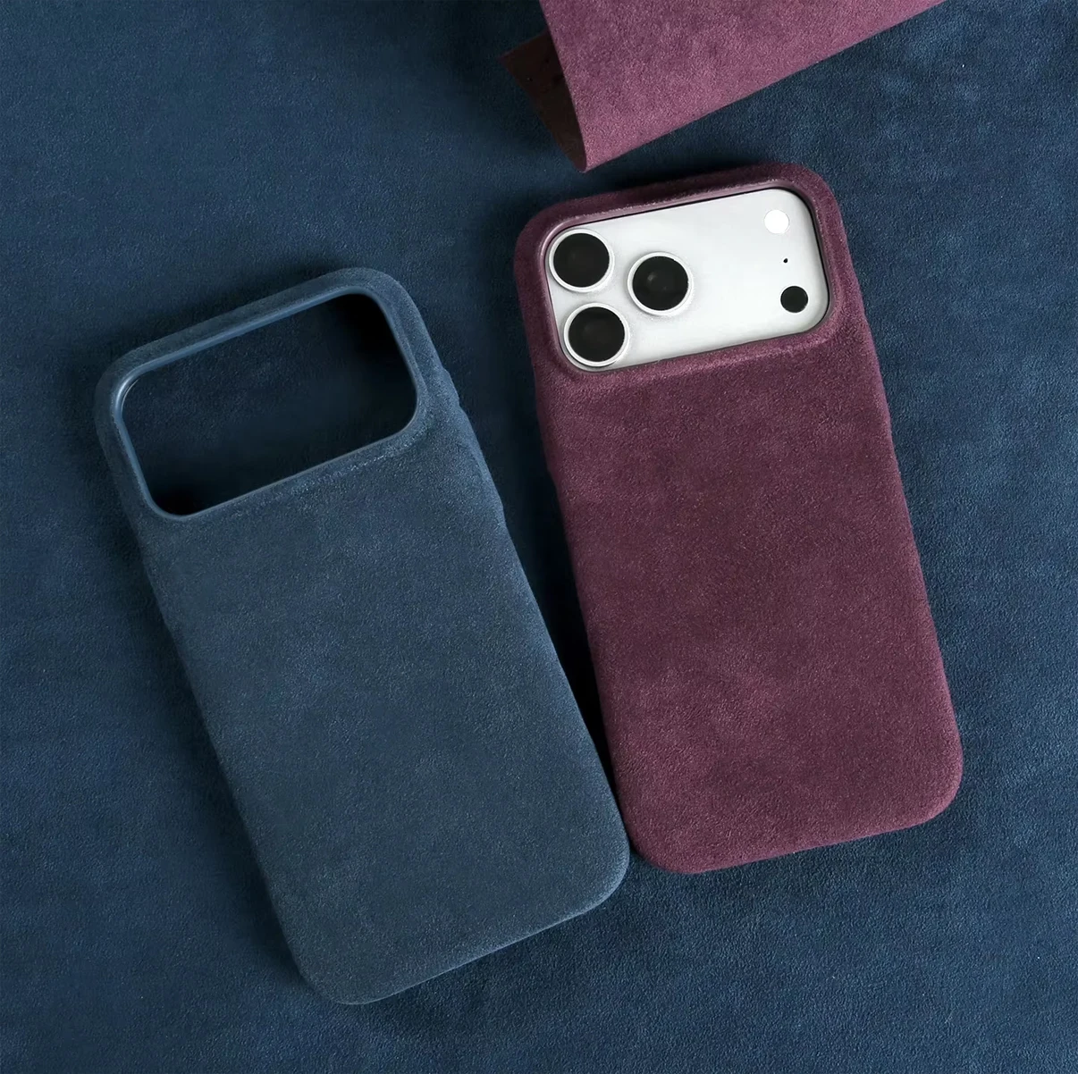 Italian for ALCANTARA Case For iPhone 18 17 Pro Max with Magsafe Magnetic Leather Cover Supercar Suede Phone Back Cover 18ProMax