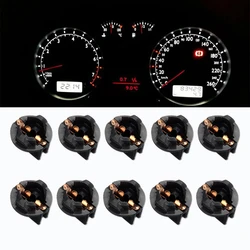 10pcs T10 Socket Dashboard Instrument Panel Socket T10 W5W 168 194 Twist Lock Wedge Bases Lamp Dash Bulb Plug Holder