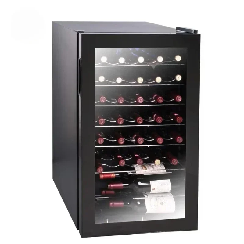 35 bottles wine refrigerator showcase/wine freezer/home wine refrigerator mini wine fridge