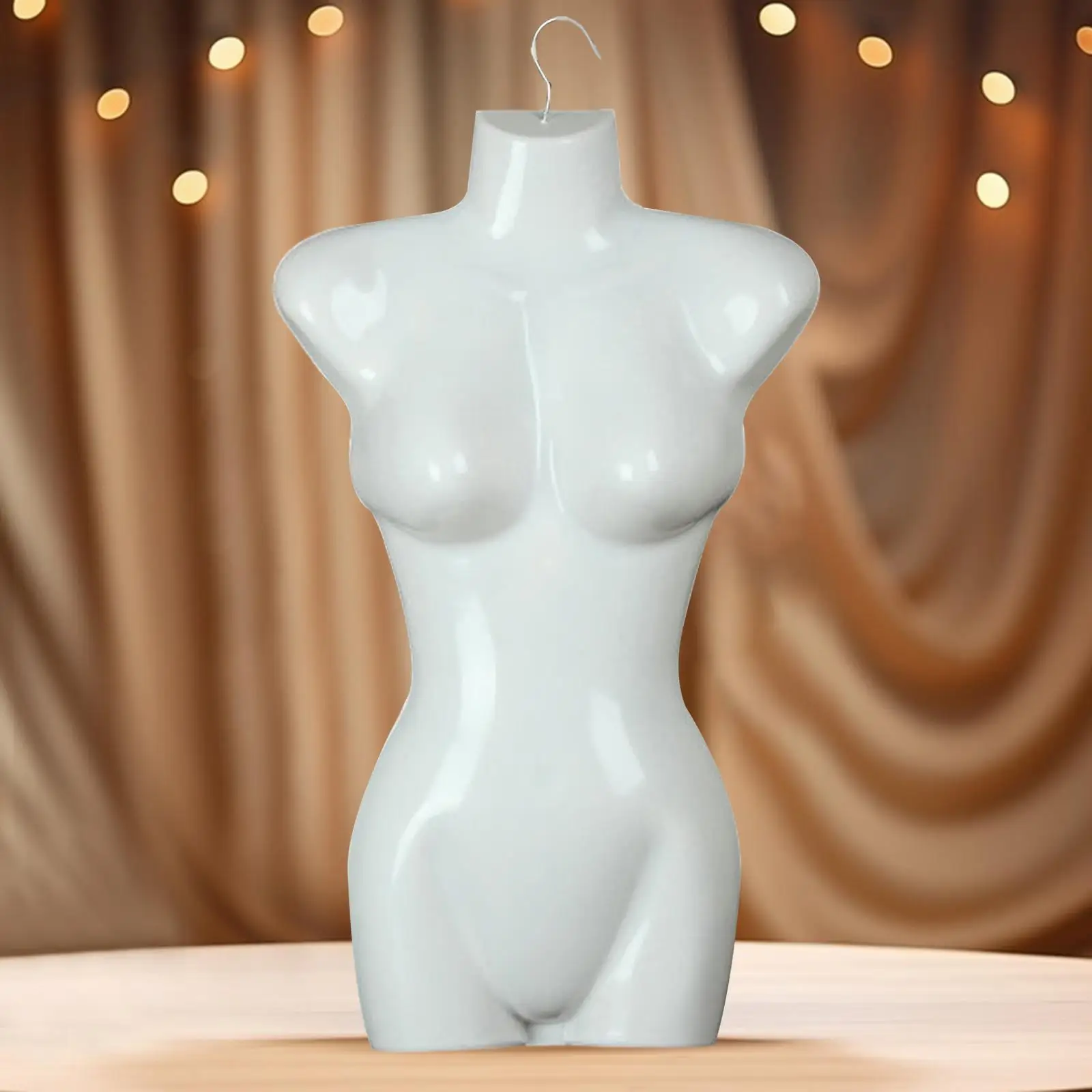 

Hanging Female Mannequin Torso T Shirt Display for Malls Garment Vendors