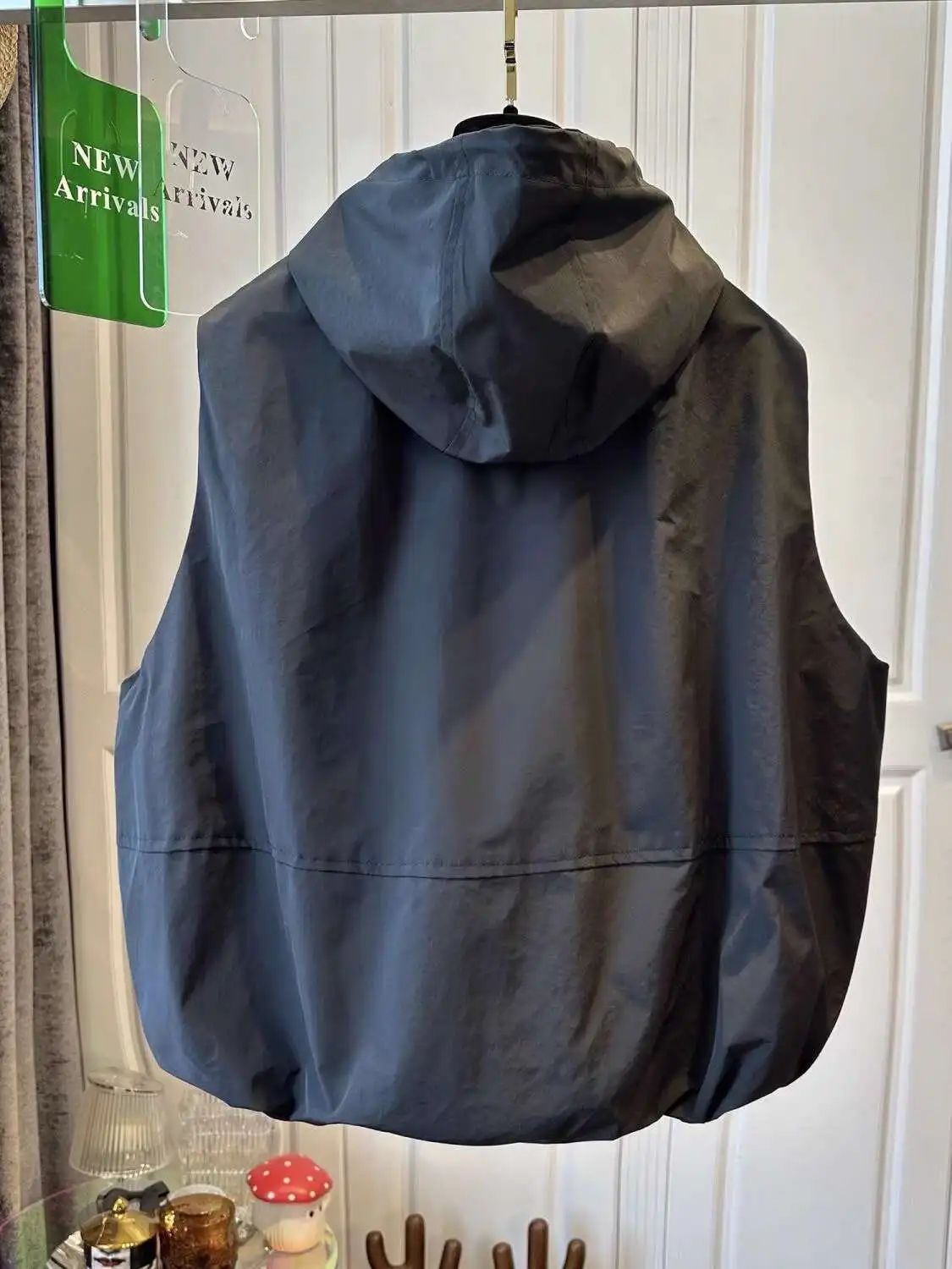 Women Tank Top Sleeveless Hooded Assault Suit Vest Women's Spring And Summer New Loose And Versatile Casual Vest Jacket