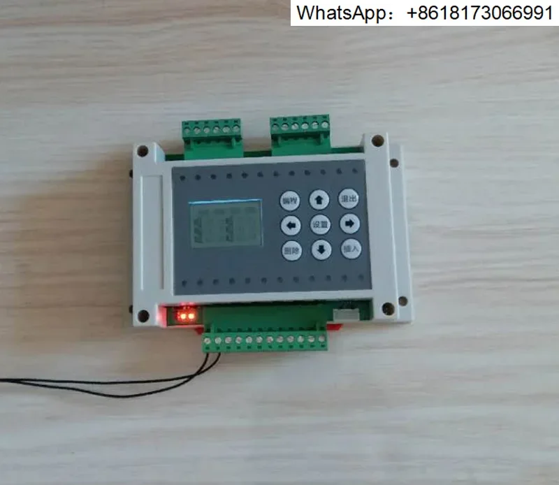 6-in-6-out 6-channel multi-channel time relay programmable controller cyclic timing switch simple PLC integrated machine