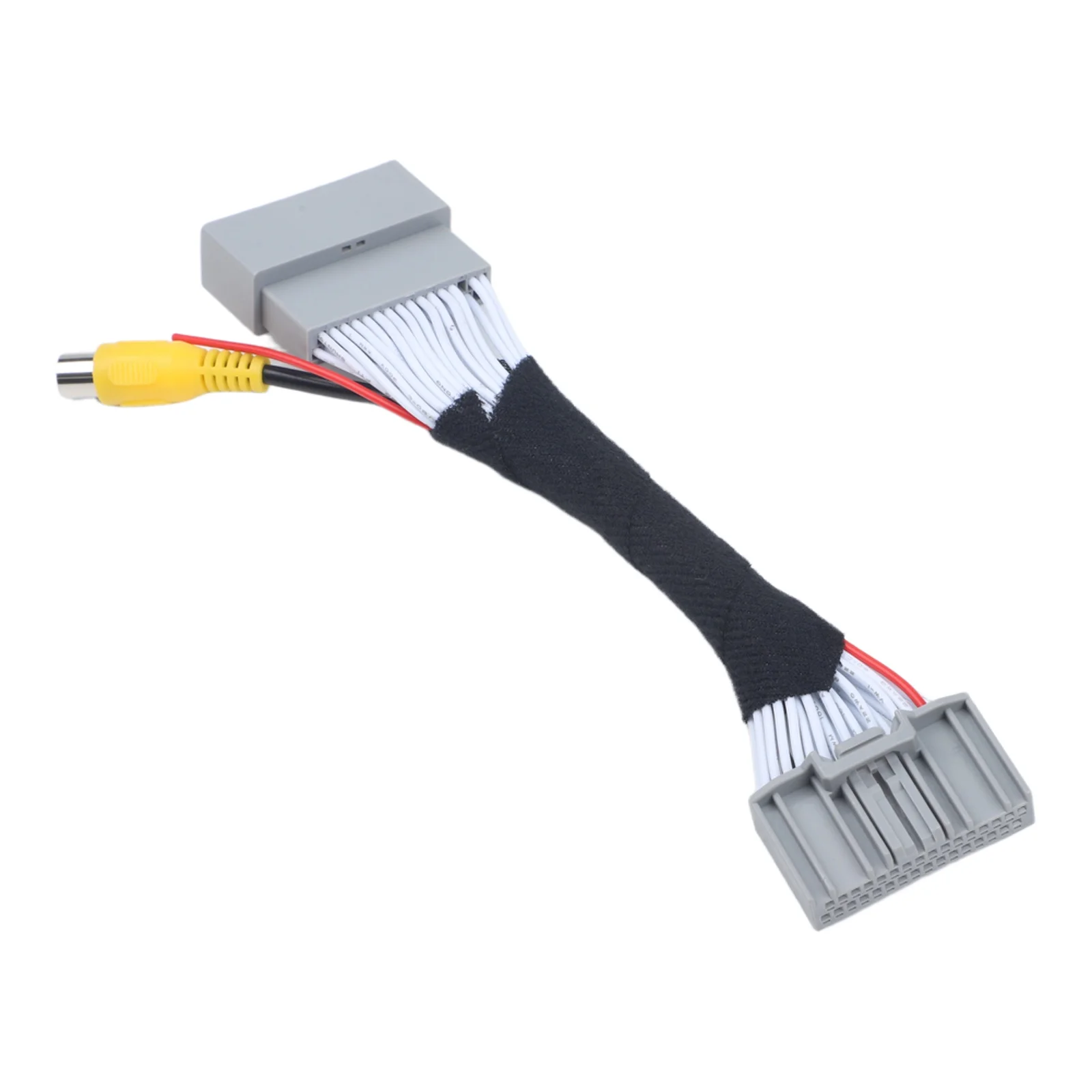 Car Video Input 32 Pin Adapter Cable Made Of ABS Material Non-deformable Car Video Cable Installation Auto Accessories