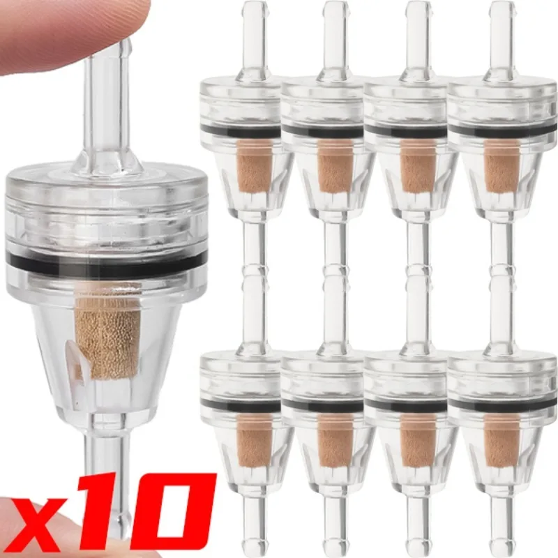 Transparent Motorcycle Fuel Filter Universal Gas Inline Fuel Filter Engine Inline Gasoline Filters Scooter Filter Tool