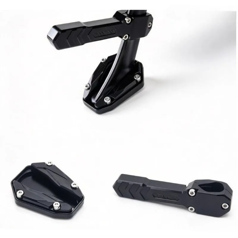 Motorcycle Side Stand Extension Pad, Anti-Slip Enlarged Side Kickstand Support Plate Suitable for  2026 368G