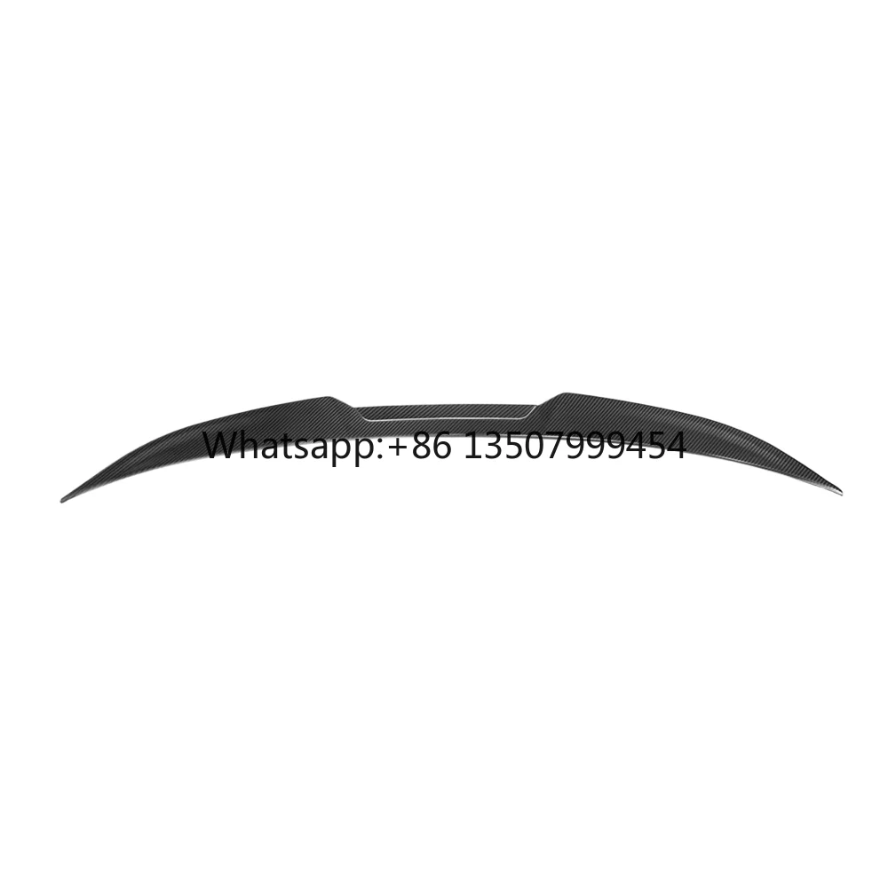 2025 High Quality Car Parts for M5 G90 G99 SQ-B Style Dry bon Fiber Rear Trunk Spoiler Spoilers