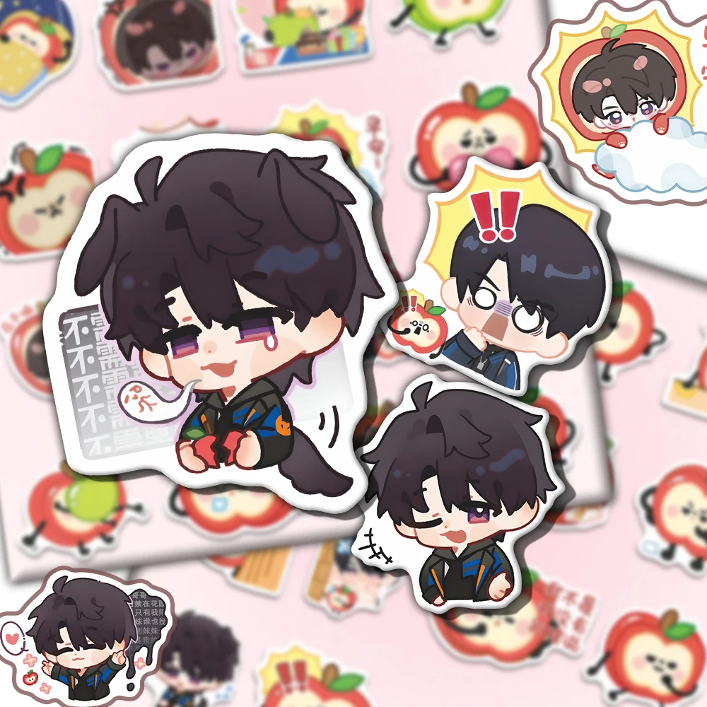 Love and Deepspace Caleb Anime Stickers Decoration Laptop Phone Suitcase Notebook Label Stationery Sticker Gift