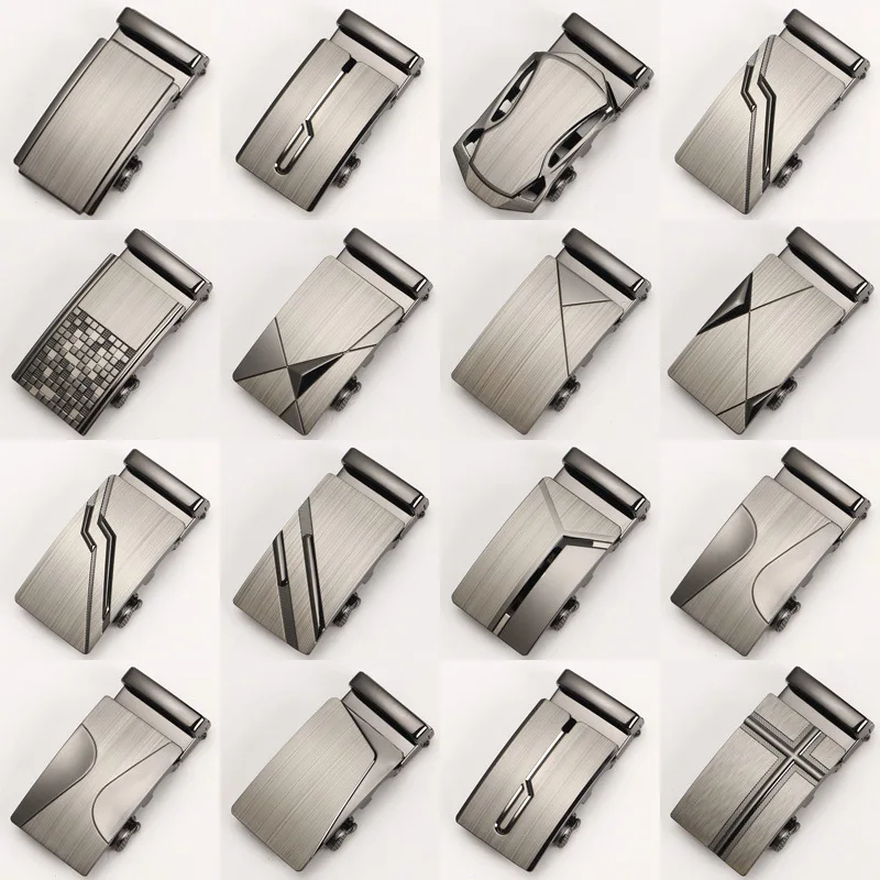 New men's leather strap male automatic buckle belt 3.5cm men authentic girdle trend belts ceinture Fashion designer jean belts