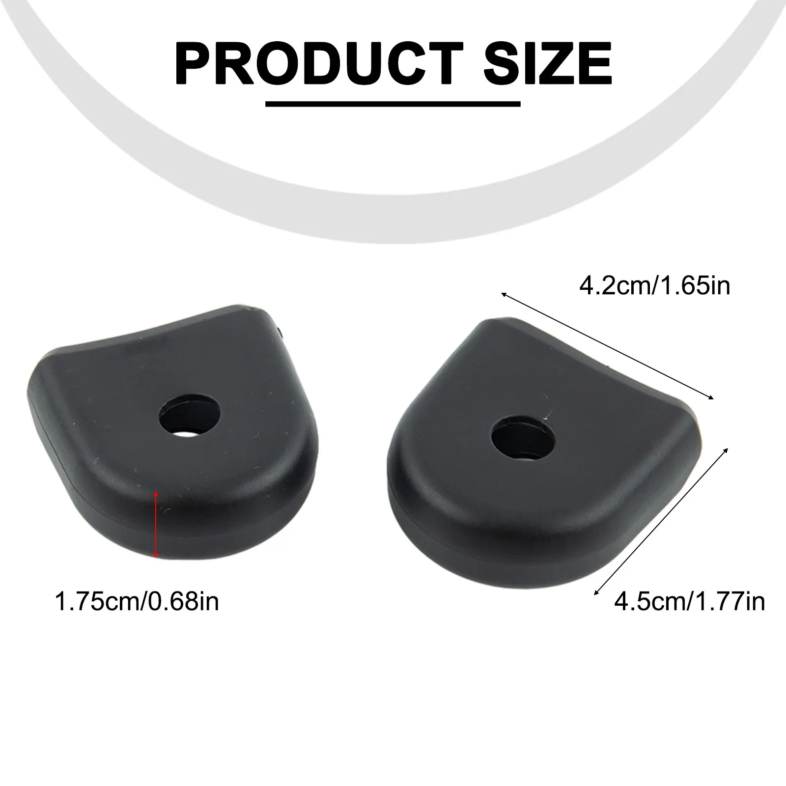 Sleeve Cover Crank Protector 10g 45x42mm ABS Black For RED Force For-Sram XX XO1 XX XO Protective Guard Durble