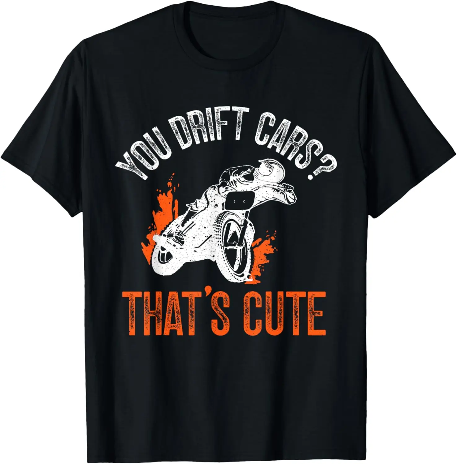 Camiseta gráfica Flat Track Racing Flat Tracker