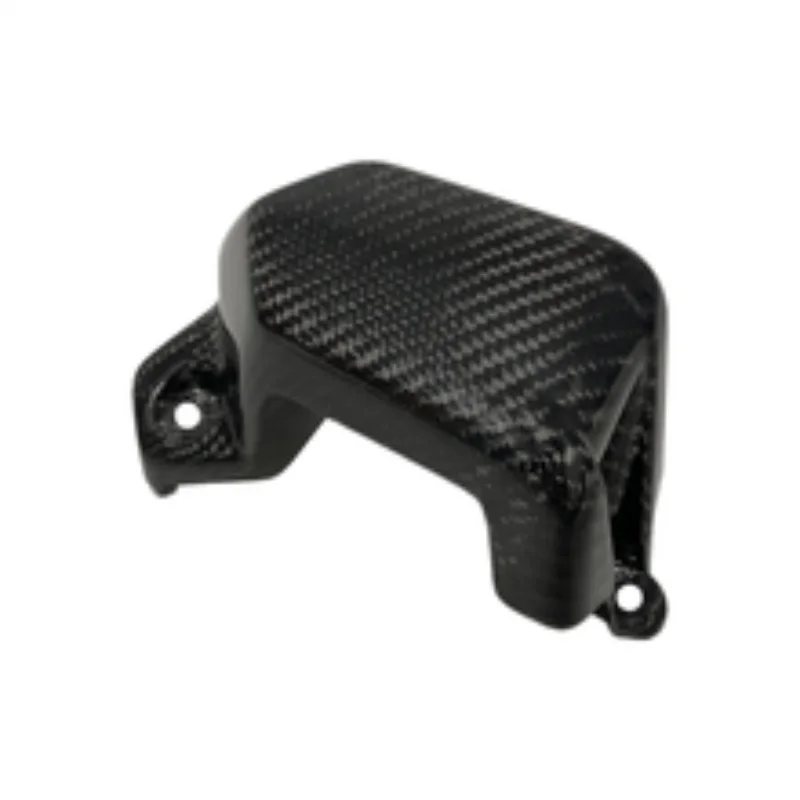 Motorcycle Real Carbon Fiber Frame Middle Column Guard Cover Protector Decorative Cover For YAMAHA T-MAX 560 530 2017-2021