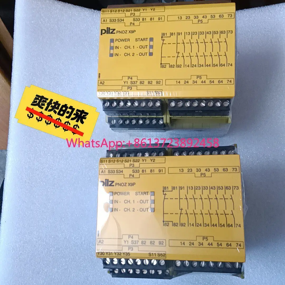 

Pilz X9P 777609 safety relay original Germany in stock