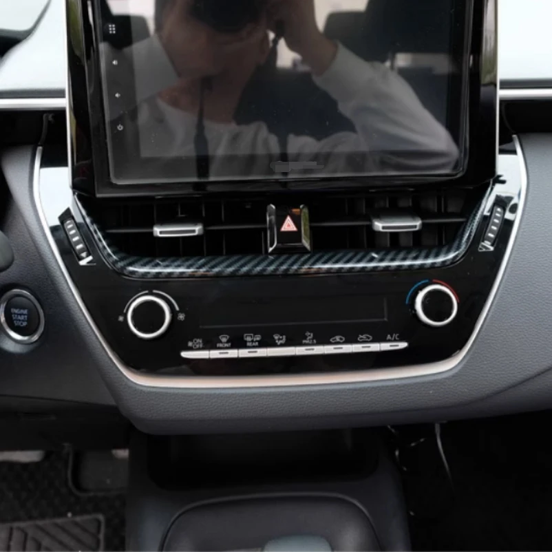 

Аксессуары для интерьера, розетка переменного тока, вентиляционный переключатель, крышка рамы управления для Toyota Corolla Cross XG10 Corolla E210 2021 2022 2023