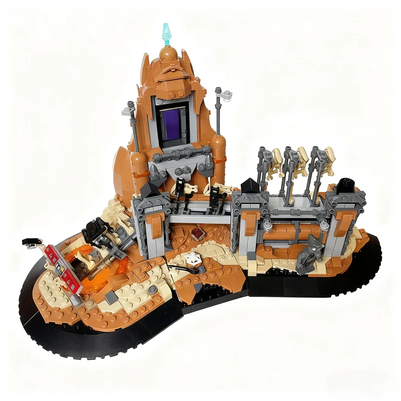 648pcs MOC Geonosis Droid Factory - Alt-build Star Battle Model Building Blocks Toy Architecture Christmas Gift DIY Art Display