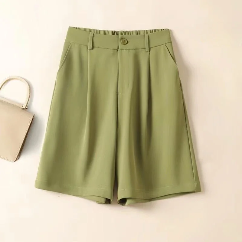 Half Knee Low Price Luxury Harajuku Fashion For Summer Aesthetic XL Bermuda Women's Shorts New In Mid Length Female Short Pants