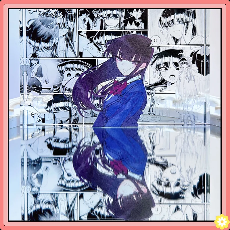 

Komi Can't Communicate Komi, высокопрозрачный акриловый товар в стиле аниме, подарок, печать высокой четкости, оригинал