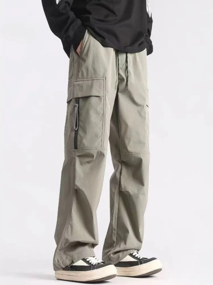 Minimalist Outdoor Male Trousers Mountain Techwear Loose Cheap Luxury Harajuku Korean Style Designer Street Men's Cargo Pants