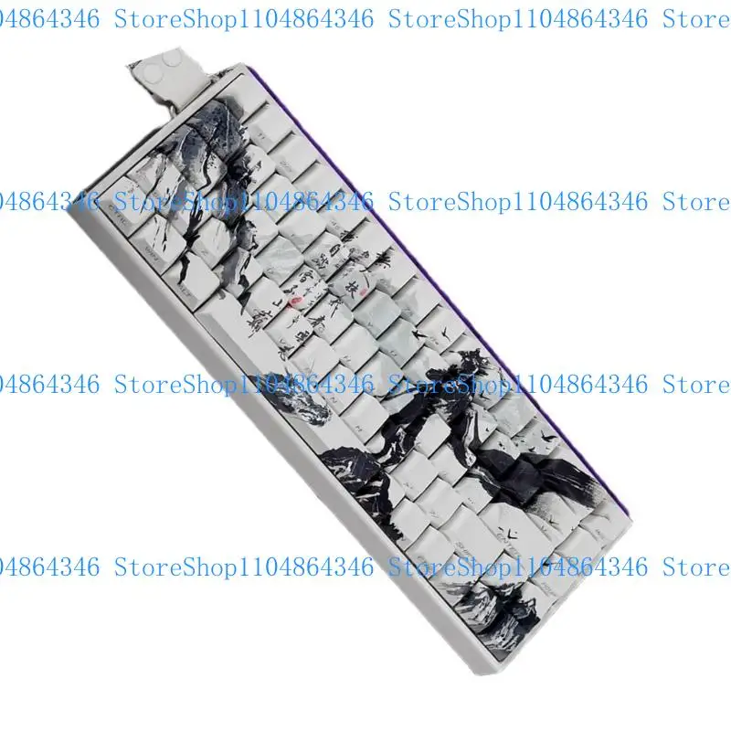 5ASD 60% 68% Mechanische toetsenborden KeyCaps PBT legendes Chusen Art ANSI s compatibel