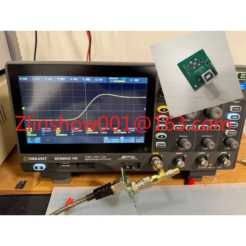 Fast edge pulse generator 150 picoseconds rising edge oscilloscope bandwidth TDR measurement