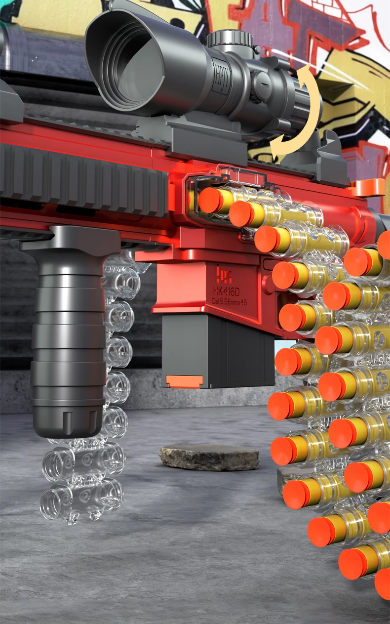 M416 수동 소프트 총알 장난감 총, 6cm 안전 소프트 총알, 야외 상호 작용 적합, 크로스 보더, 핫 세일
