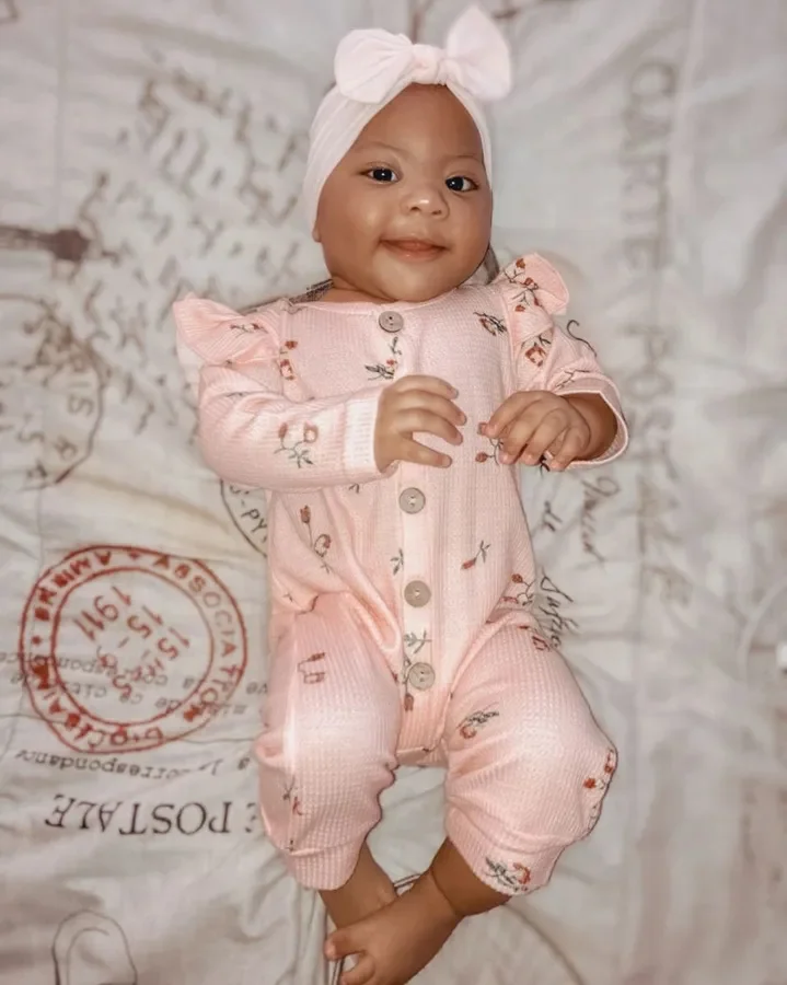 Spring Autumn Newborn Infant Baby Girl Romper Clothes Knit Long Sleeve Jumpsuit Playsuit with Bow Headband Clothing for Girls