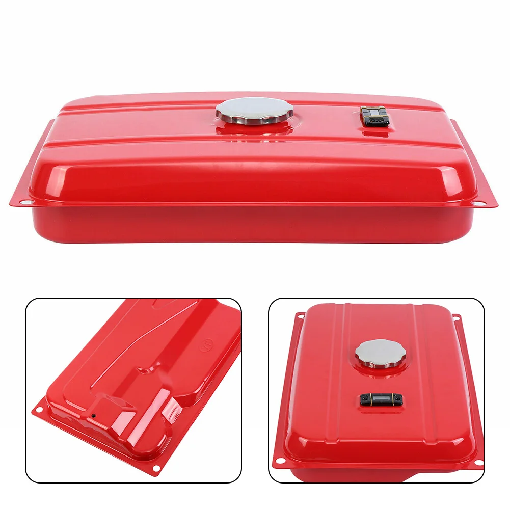 1 Set Red 2KW 3KW Generator Fuel Tank Fuel Tank Assembly 168F Gasoline Tank With Cover And A Full Set Of Unit Accessories