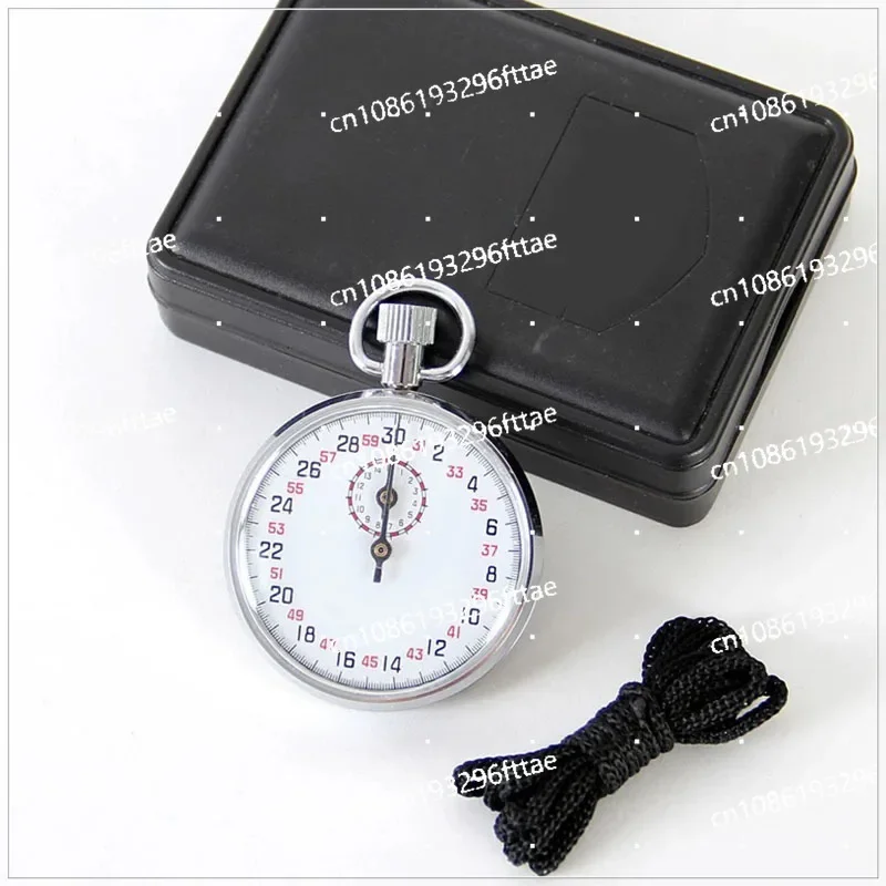 

Механический секундомер из нержавеющей стали, профессиональный спортивный таймер для бега, ручной секундомер, металлический корпус