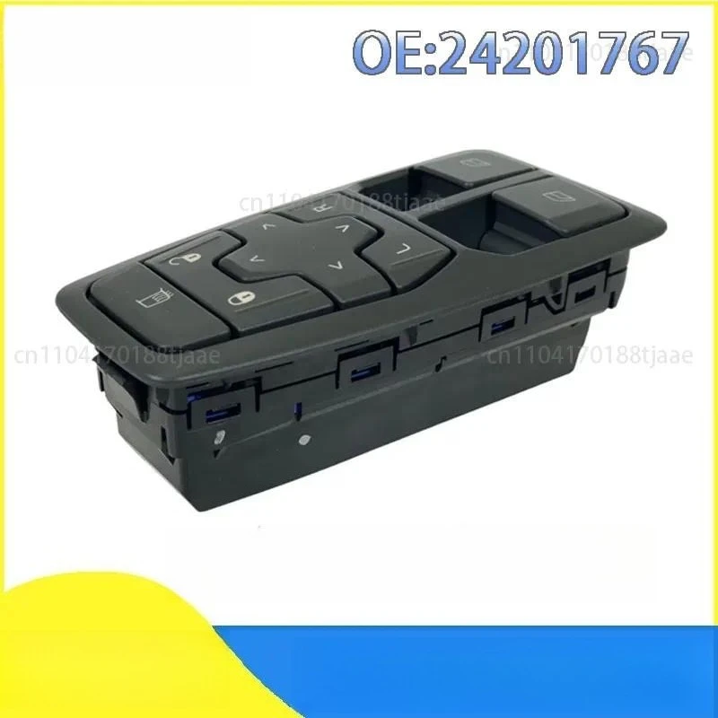 24201767 for 18-25 V with rearview mirror adjustable heating function glass lift switch