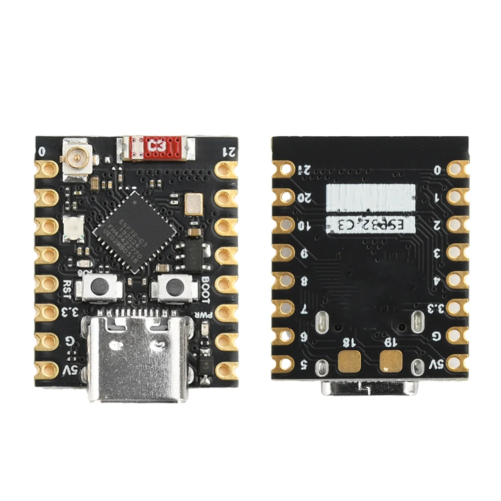 ESP32-C3 SuperMini WiFi Bluetooth مجلس التنمية Type-C واجهة هوائي خارجي غير ملحومة رأس الدبوس