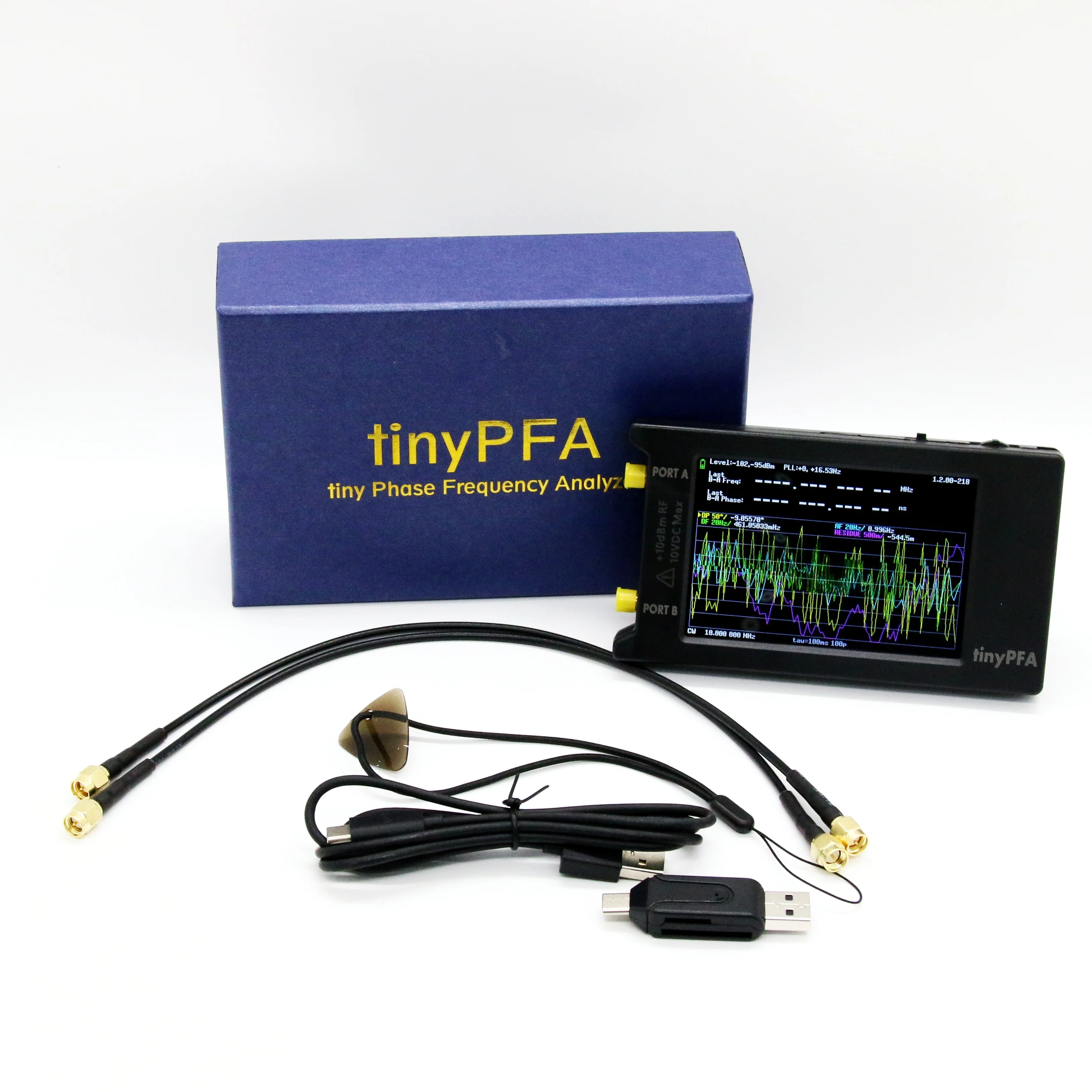 New item Erik - Hugen - Zeenko  TinyPFA phase frequency analyser