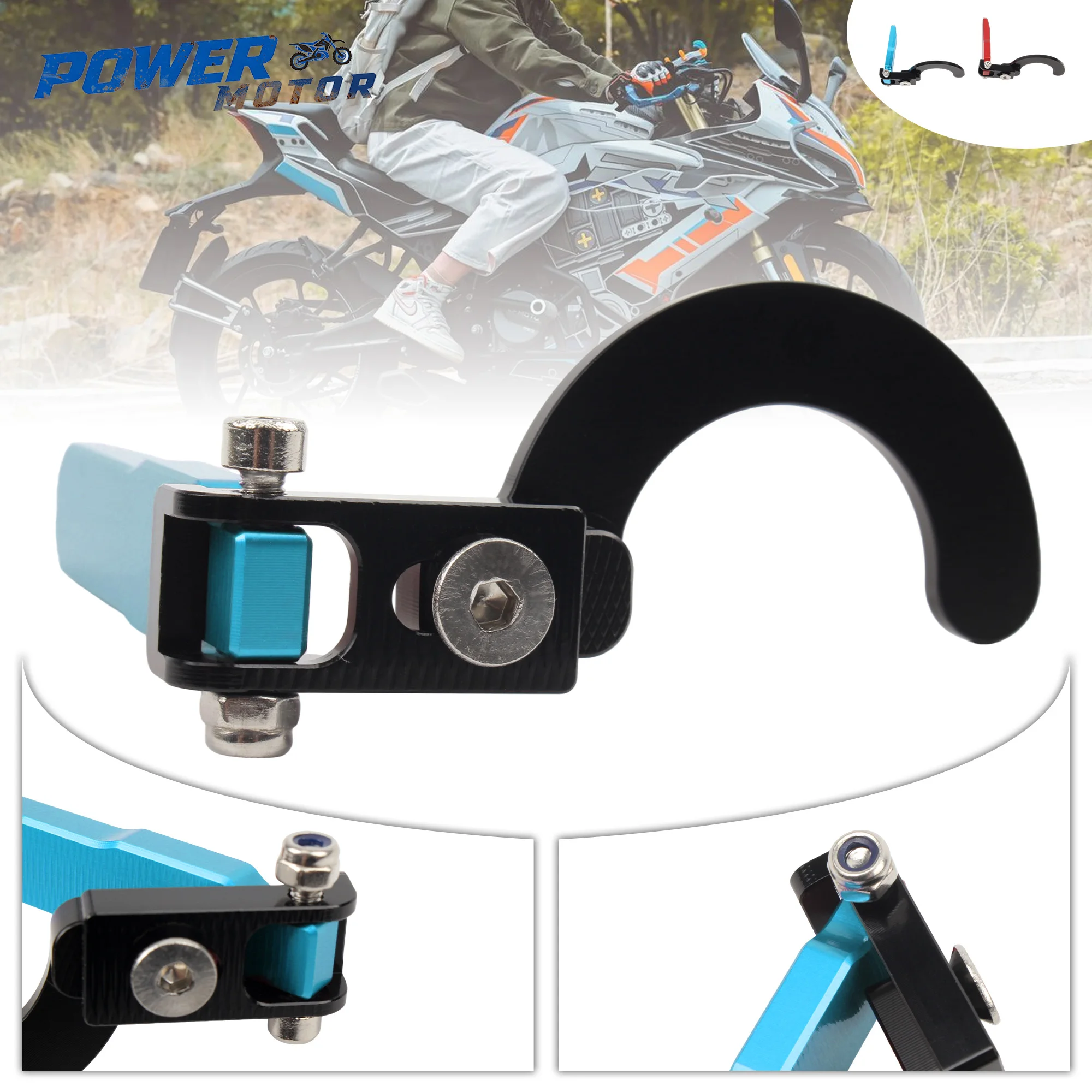 

Motorcycle Horn Switch Button Extension Base CNC Aluminum For CFMOTO CF MOTO 250CLX 250CL-X 250 CLX CL-X 650GT 650 GT