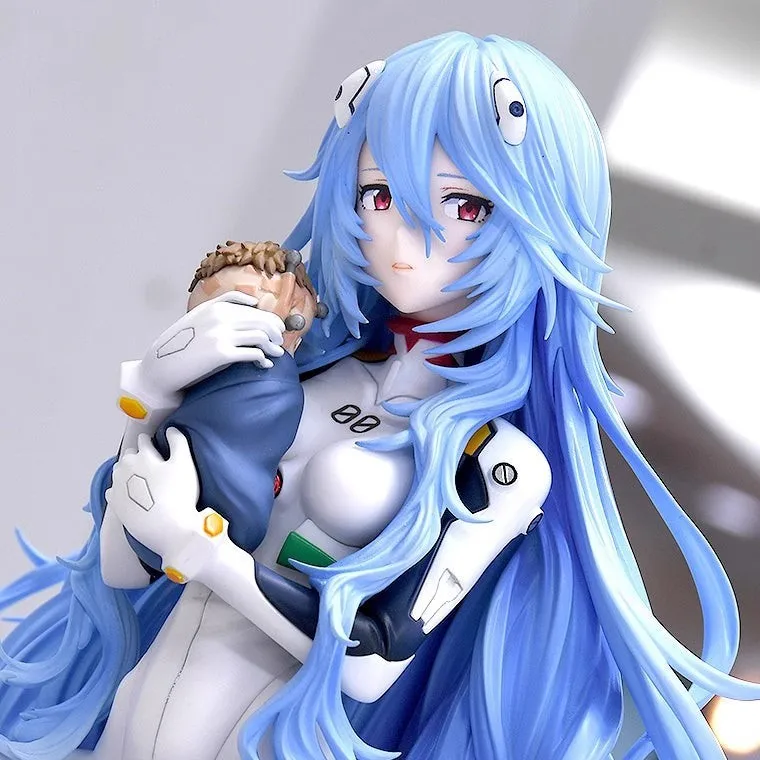 9cm 2026 Neue Anime Eva Ayanami Rei Kawaii PVC-Figur Sammlerstück Modell Spielzeug Weihnachtsgeschenk Puppe Ornament