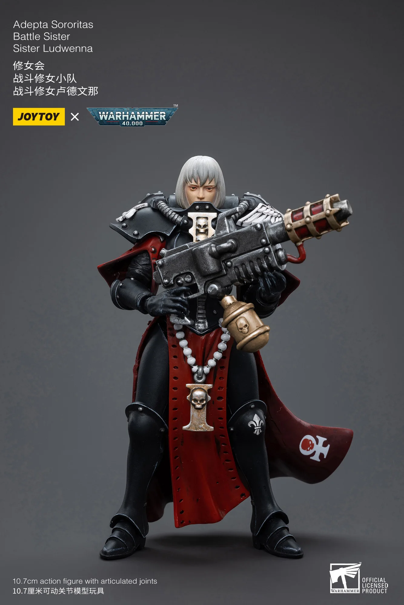[AUF LAGER] JOYTOY Warhammer 40K 1/18 Actionfigur Adepta Sororitas Battle Sister 5 Stück Anime-Modell – Detail 7