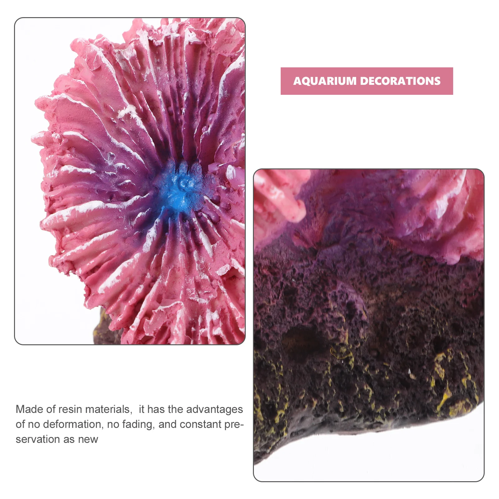 

Aquarium Coral Ornament Artificial Coral Reef Fish Tank Decoration Small Lightweight Fish Aquarium Accessories Natural Landscape