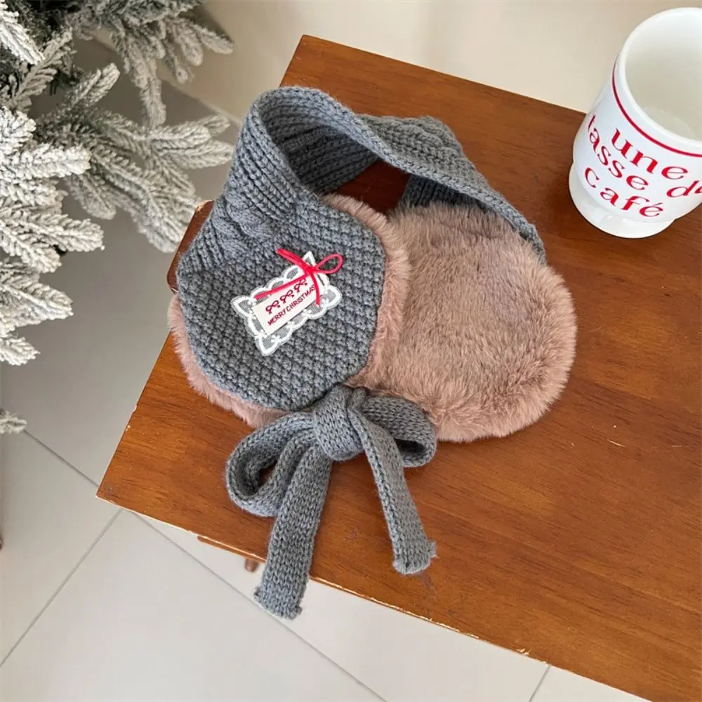 الأذن الاعوجاج الدانتيل التسمية الخريف الشتاء غطاء للأذنين سميكة يندبروف الأطفال وشاح متعدد الوظائف الأذن دفئا