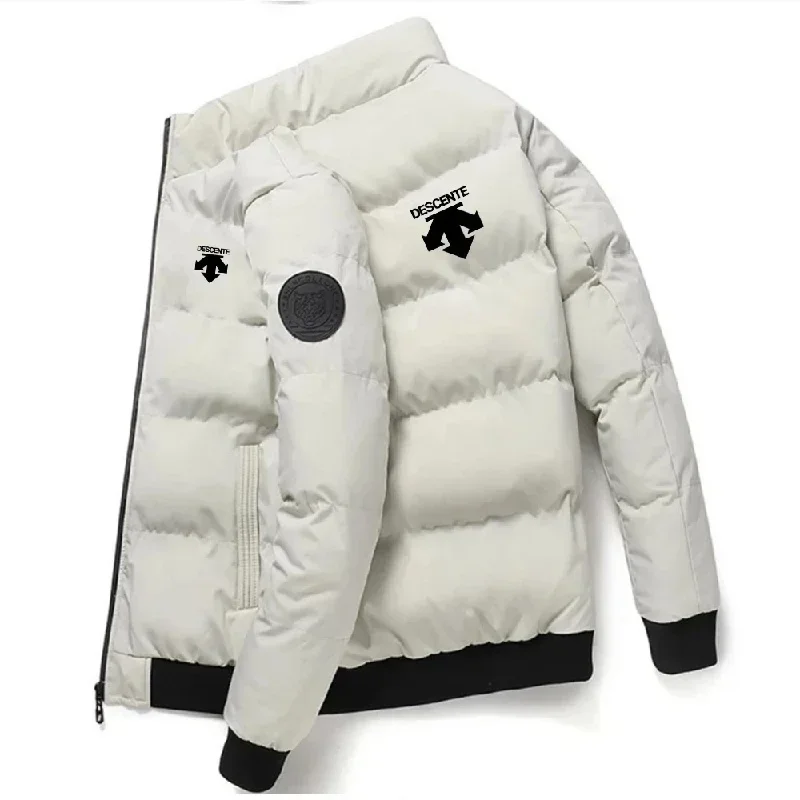 2026 New Men Cotton Parka Jacket, Thick Warm Cold Proof Waterproof Hooded Coat Winter Casual Outerwear