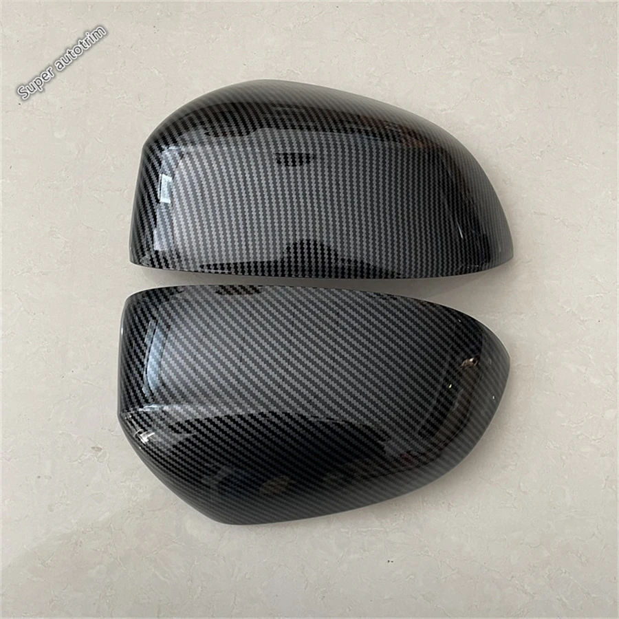 Rearview Mirror Shell / Door Handle Decoration Cover Trim For BMW X5 G05 2019 - 2024 Chrome / Carbon Fiber Exterior Accessories