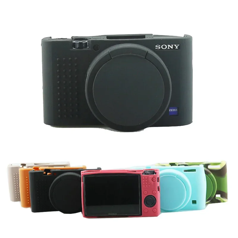 For Sony RX100 III RX100 IV RX100 V VI RX100 VII soft silicone camera case protective body cover bag skin camera case