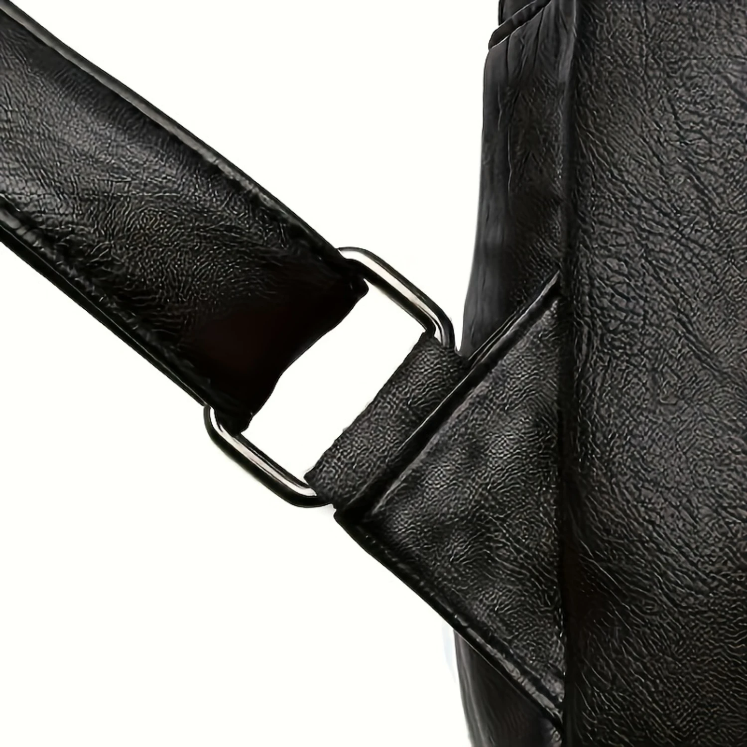 Large Capacity Backpack, PU Leather Lightweight Shoulder Bag, Travel Commuter Bag - Ideal for Daily Use & Travel