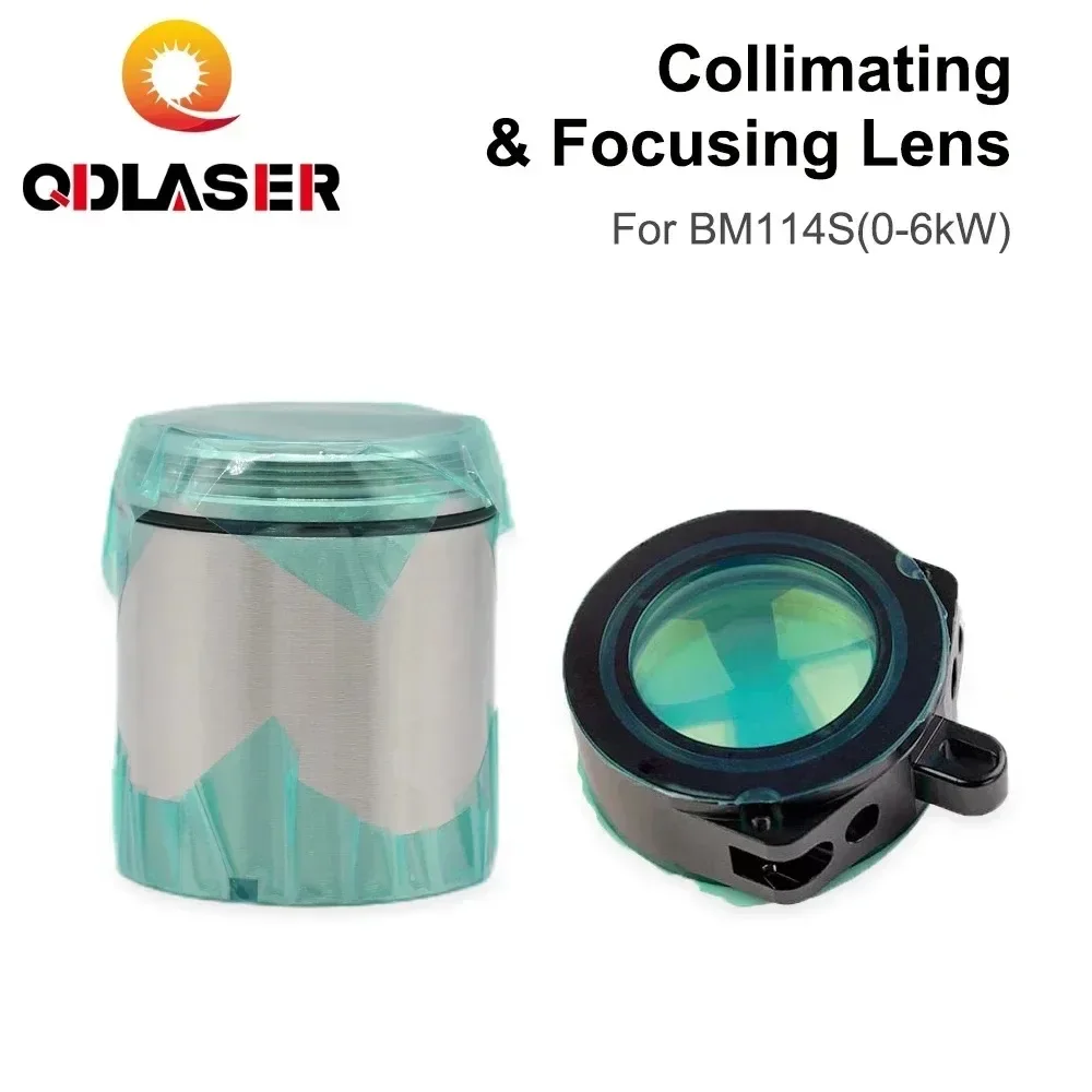 QDLASER Raytools BM114 Collimating Focusing Lens Holder D37 F100 D38.1 F200 for Fiber Laser Cutting Head Parts