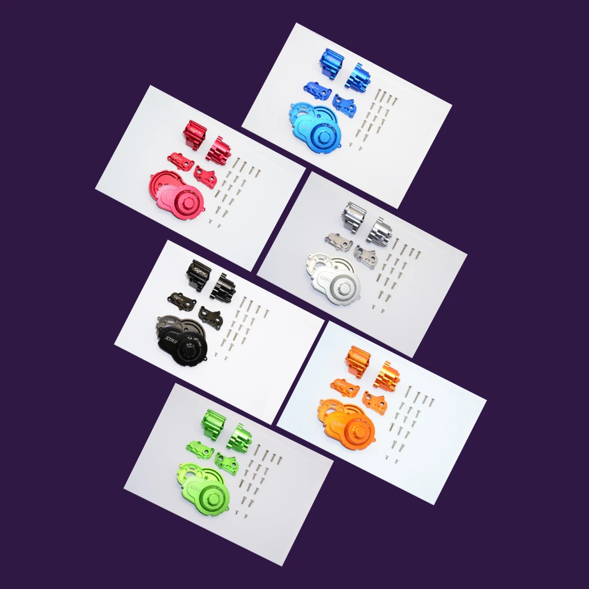 

АЛЮМИНИЕВАЯ ЦЕНТРАЛЬНАЯ КОРОБКА ПЕРЕДАЧА GPM AXIAL SCX10 II 90046