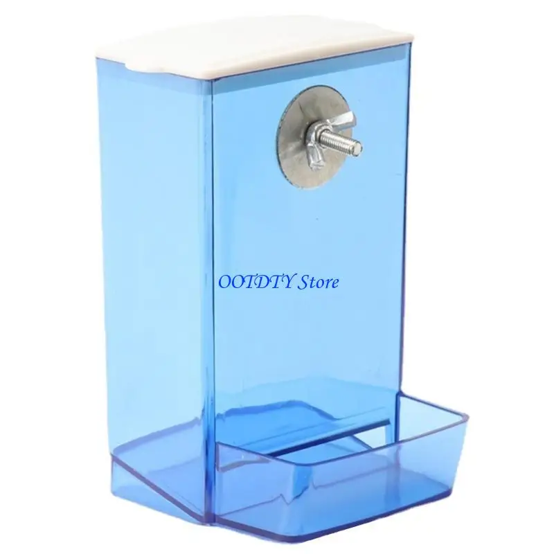 367A Parrots Feeder Container Feeding Box Anti-spill Pet Birds Feeding Supply