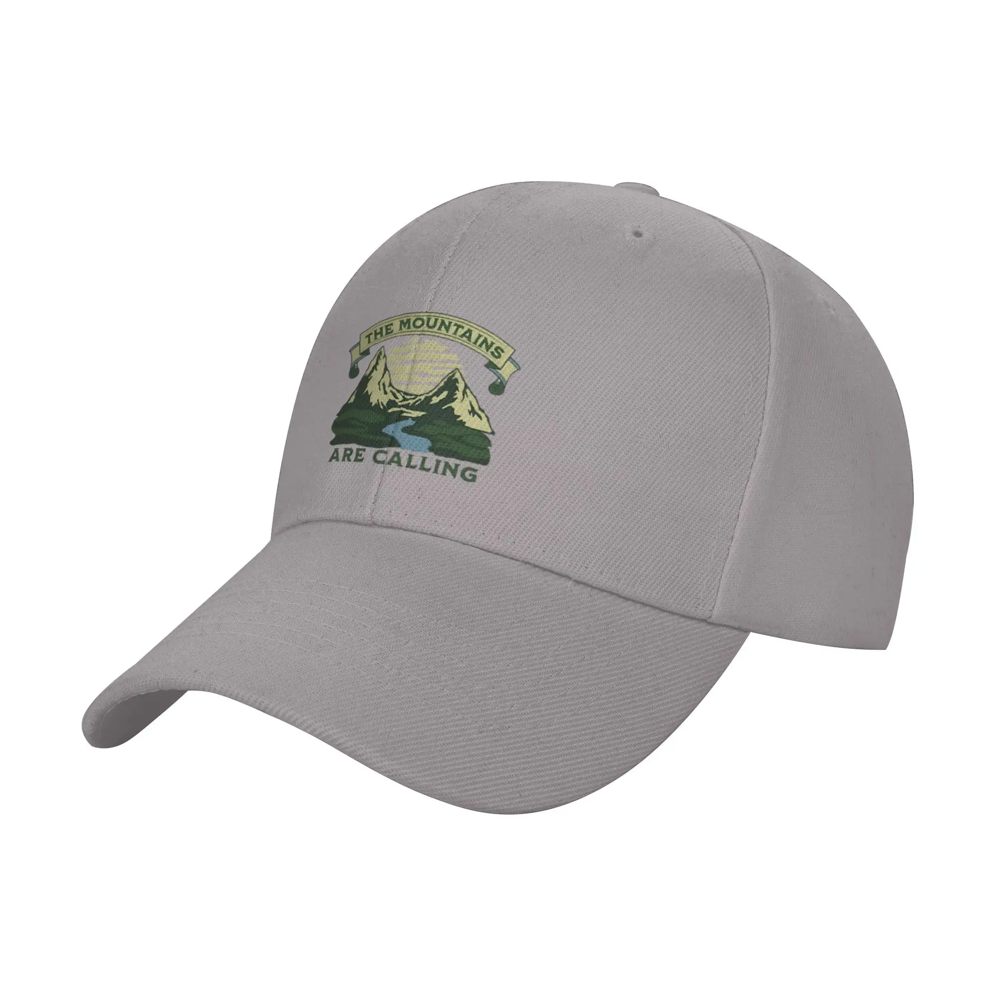 Hot Sale The mountains are calling  funny and cool nature lover Baseball Cap  Plain Men's Cap  Barbecue Party Men's Cap