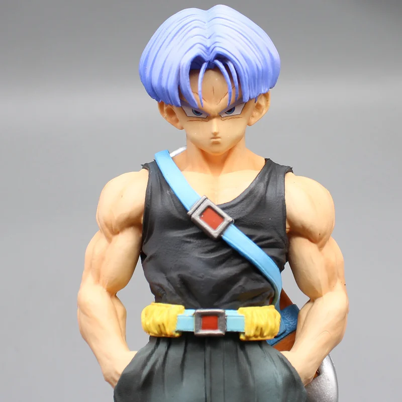 26.5cm Dragon Ball Trunks Infinite Z Fighters Anime Figure Model Gk Statue Boy Collection Desktop Decoration Ornament Toys Gifts