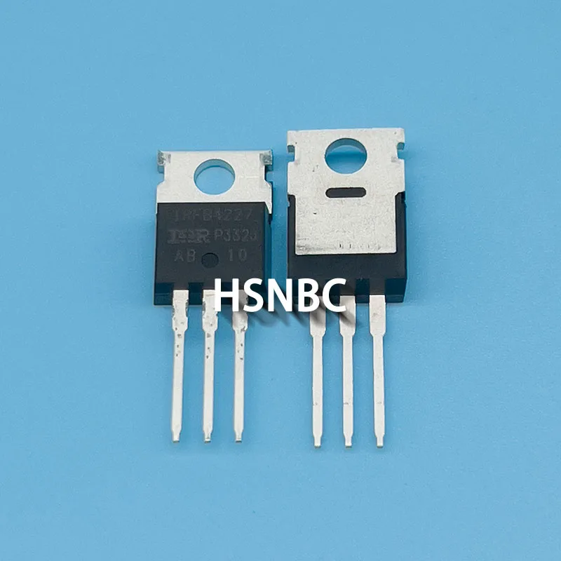 10Pcs/Lot IRFB4227PBF IRFB4227 FB4227 TO-220 200V 65A MOSFET N-Channel Power Transistor 100% New Imported Original