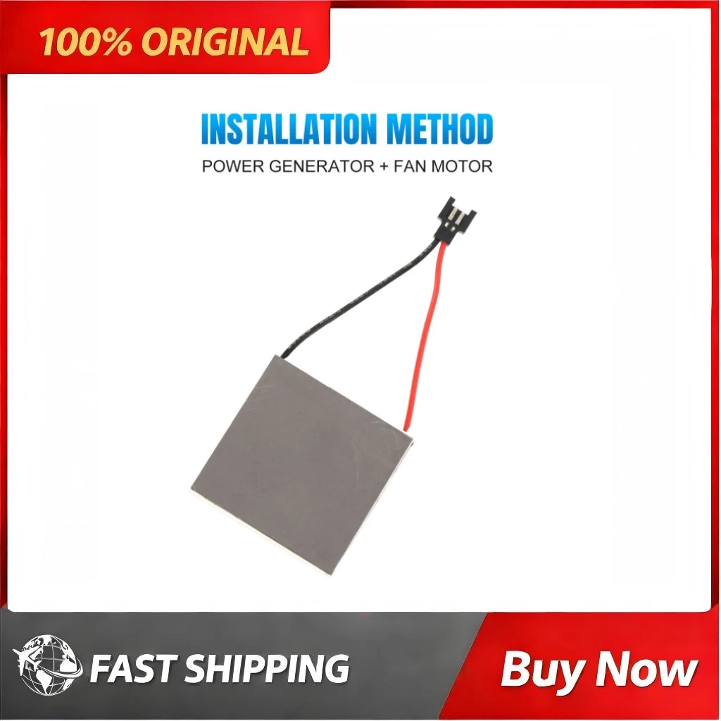 Fireplace Fan Parts Motor Thermoelectric Generator Kit 200℃ High Temperature Resistant TEG Module Most Heat Powered Stove Fans