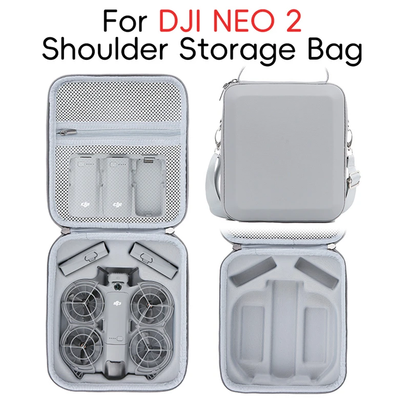

Подходит для сумки для хранения Dji Neo2, портативный ящик для хранения дрона, аккумуляторный блок Neo2, 8,3x3,1x9,1 дюйма