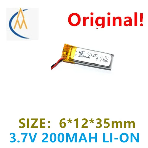 buy more will cheap Manufacturer wholesale high-quality 601235 200mAh headphone base charging dock polymer lithium battery