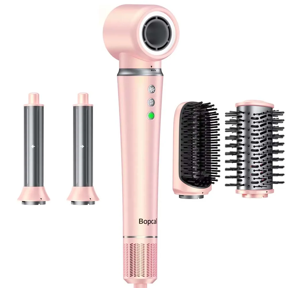 

5 in 1 Air Wrap Hair Styler with Travel Bag- Professional Frizz-Free Auto Wrap Curler High-Speed Hair Dryer for Multiple Styling