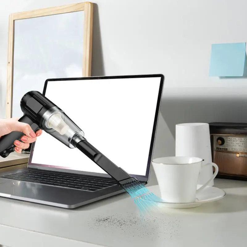 مكنسة كهربائية محمولة للسيارة لاسلكية 9000pa، مكنسة كهربائية صغيرة للرطب والجاف قابلة لإعادة الشحن، شفط قوي، مكنسة كهربائية